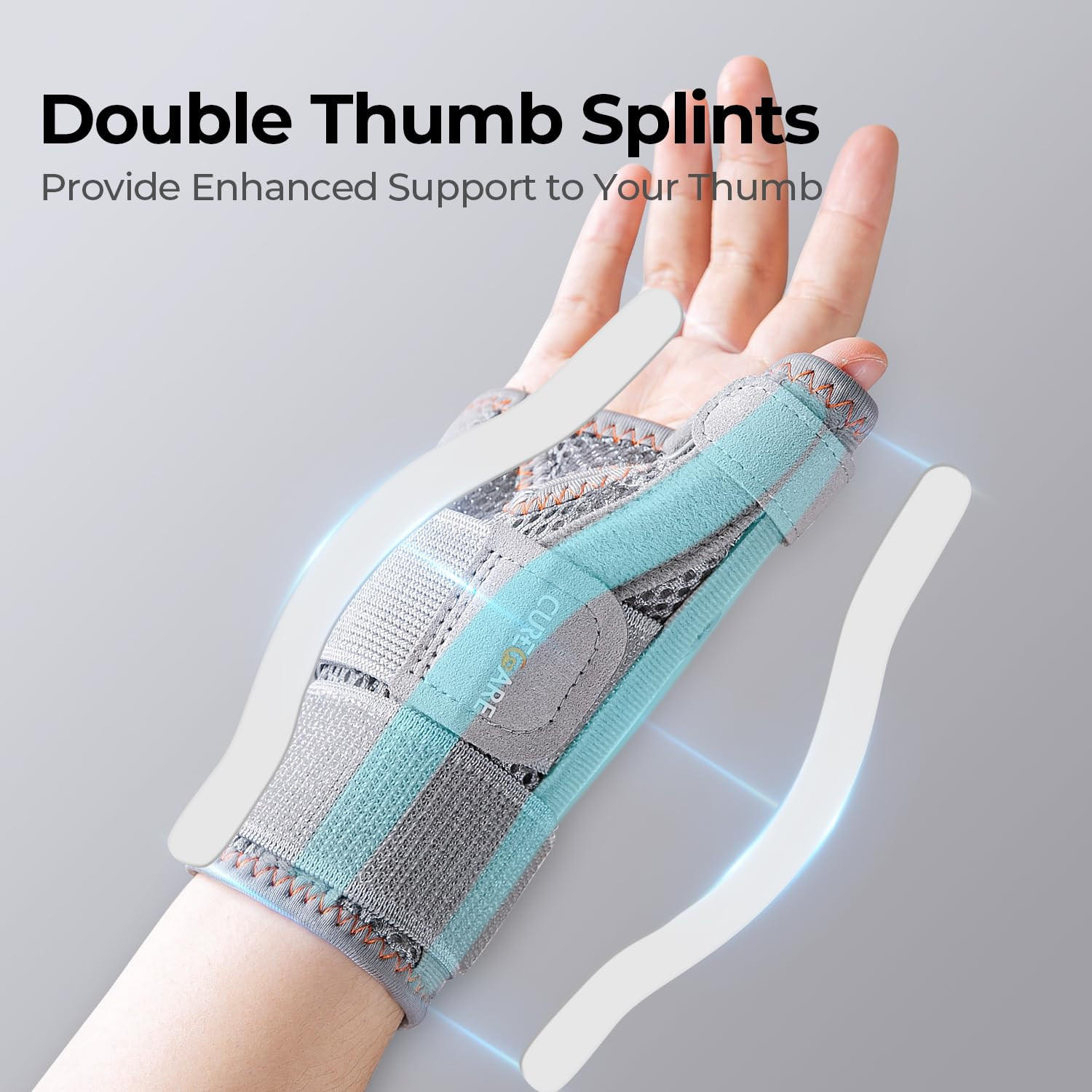 New Upgraded Thumb Spica Splint, Comfortable Thumb Brace for Right & Left Hand,