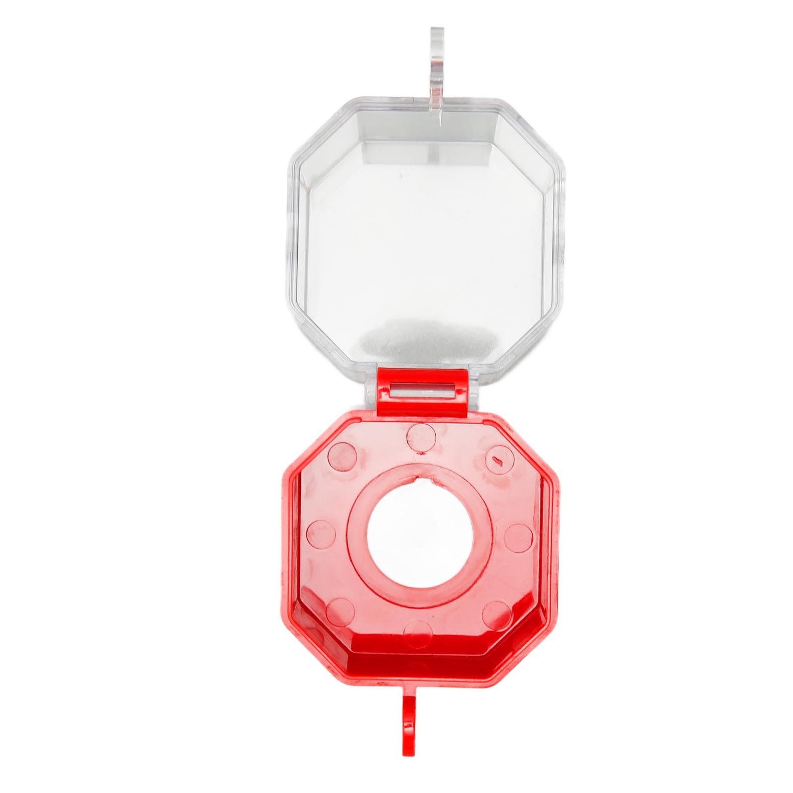 Emergency Stop Button Protective Cover Transparent Push Button Switch Lockout