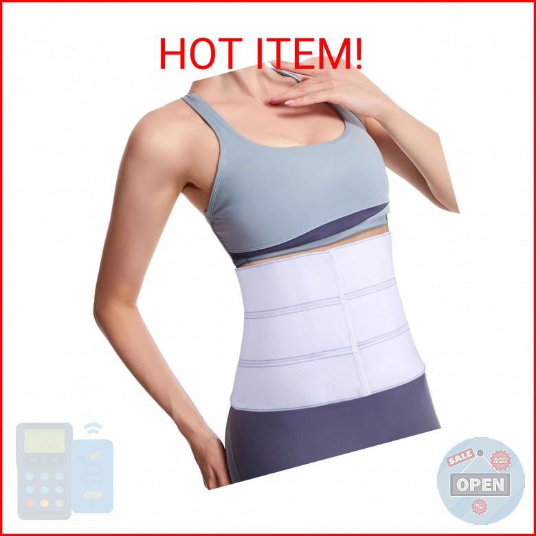 Cozyhealth Elastic Universal Post Surgery Abdominal Binder Lower Waist Support B