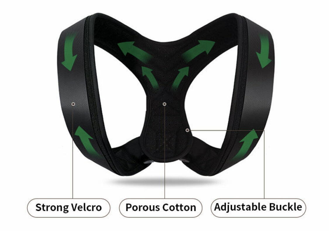 Back Posture Corrector Shoulder Straight Support Brace Therapy CHRISMAS GIFE