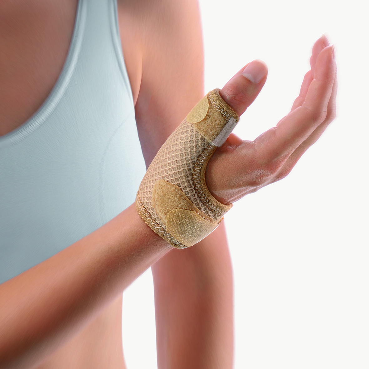 Bort SOFT Short Thumb Splint, Thumb Brace For CMC, Arthritis, Pain, Sprain HWO