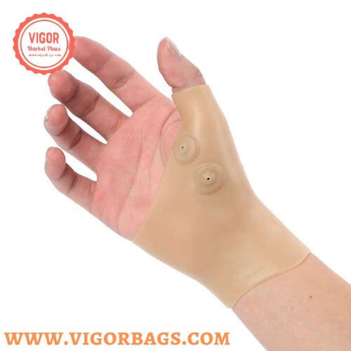 Magnetic Therapy Wrist Thumb Support Silicone Gel Arthritis Corrector Gloves