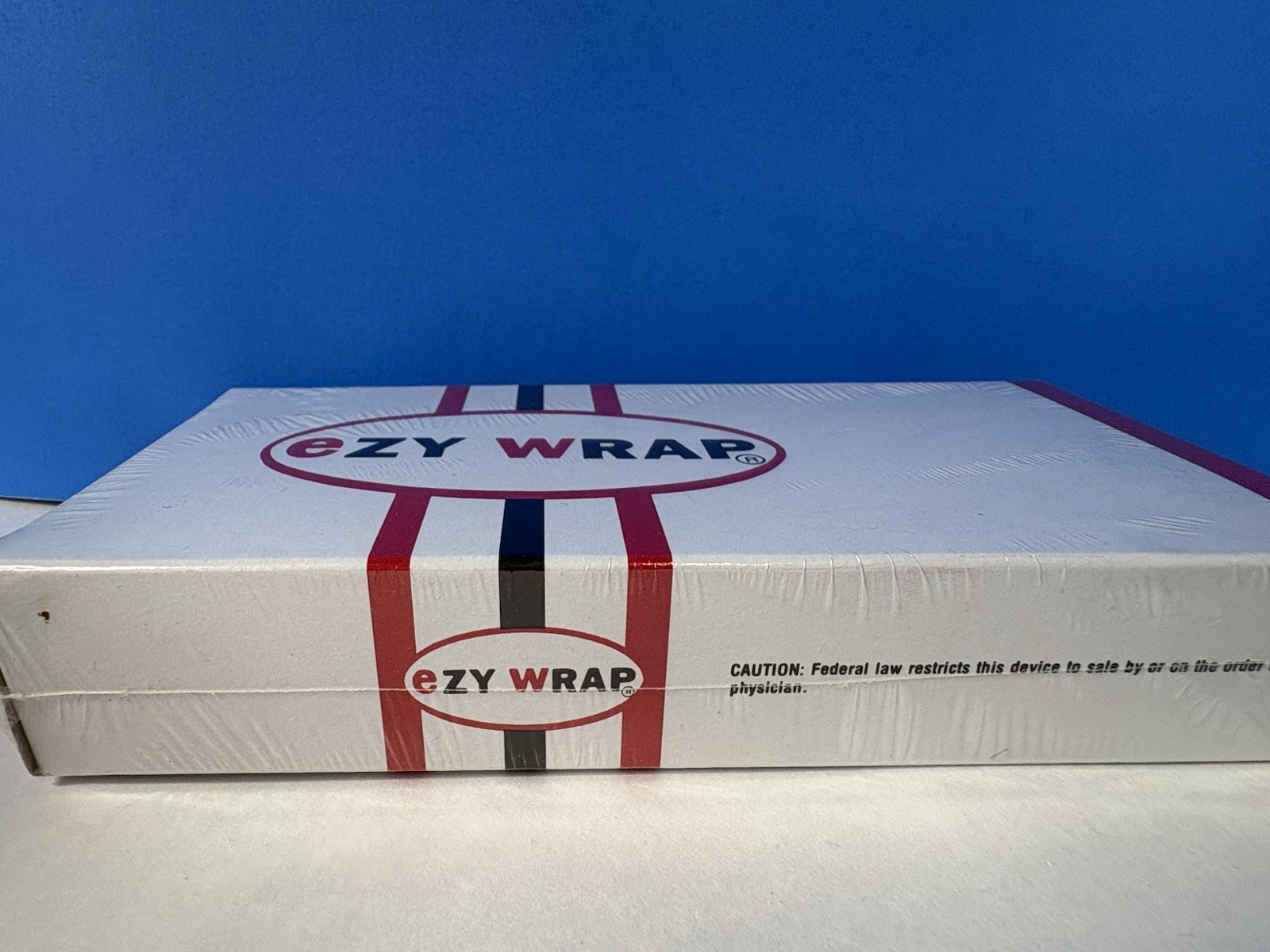 Ezy Wrap Vinyl Wrist Support 8″ Left Hand Brown Size LARGE Carpal Tunnel NEW FS