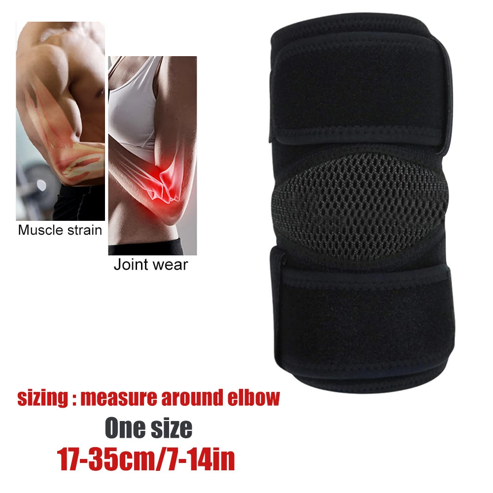 1 PC Men Women Neoprene Compression Sleeves Elbow Brace Wrap for Tendonitis.