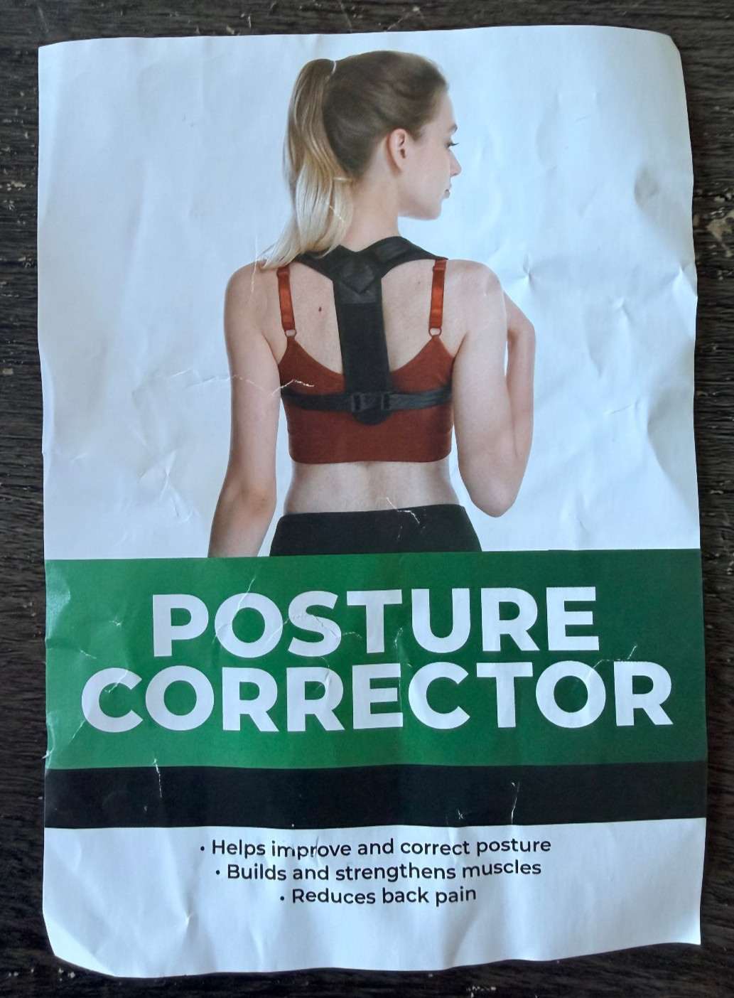 New HLOES Posture Corrector Adjustable Upper Back Brace Support Pain Relief