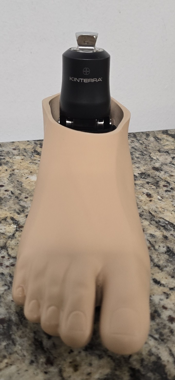 Proteor Kinterra 3.0 moveable ankle prosthetic foot Category 5 Right Size 27.