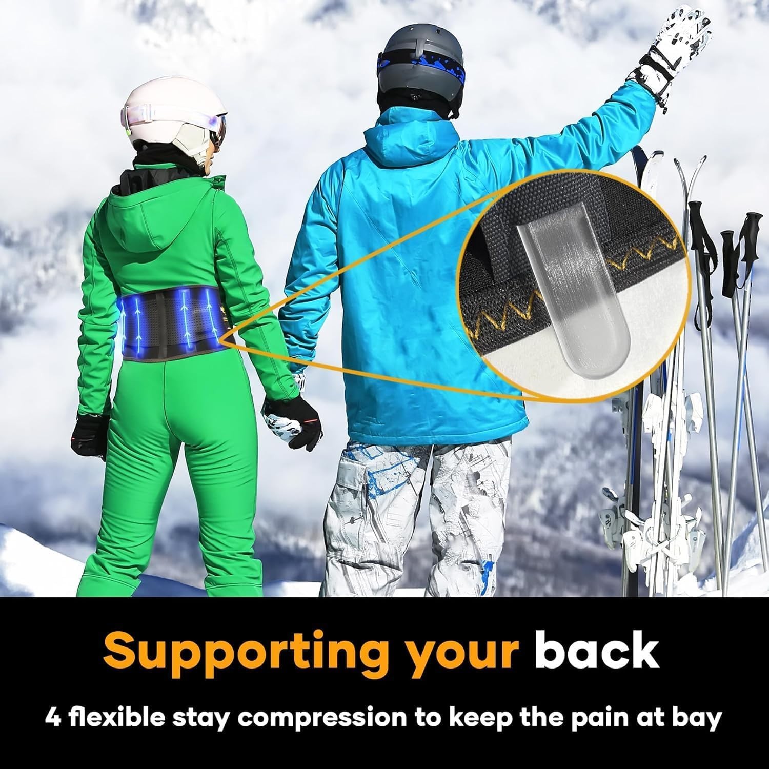 PLUS Lower Back Brace for Lifting at Work with Ergonomic Dimensional Lumbar P…