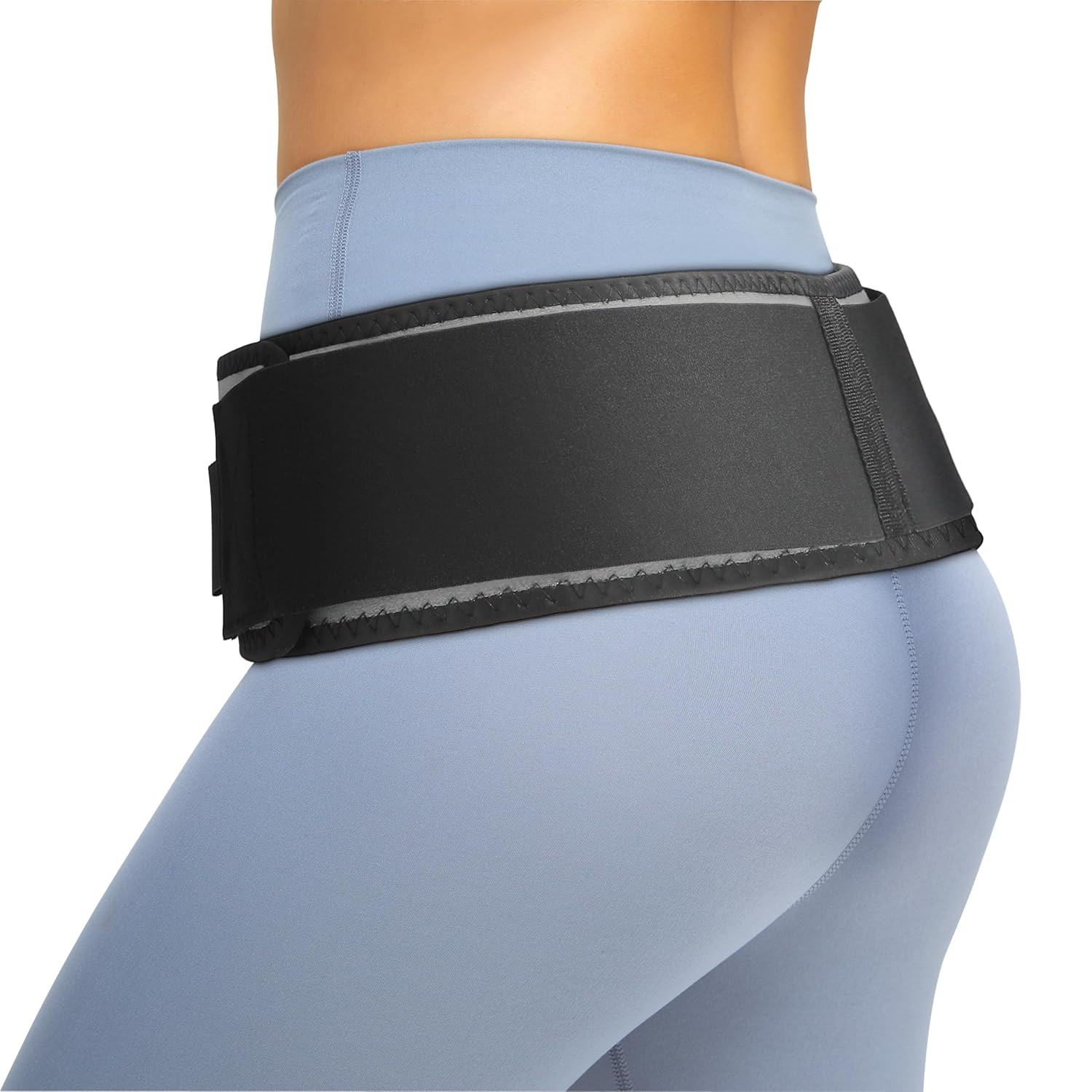 Pro Enrichment Sacroiliac SI Joint Hip Belt – USA Patented Lower Back Brace Supp