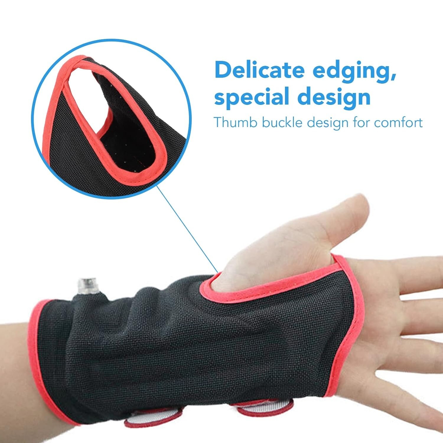 Inflatable Wrist Brace for Carpal Tunnel, (Left Hand)