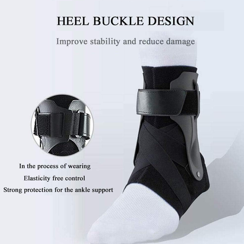 Ankle Brace Support Stabilizer Foot Strap Guard Tendonitis Achilles Drop Sprain