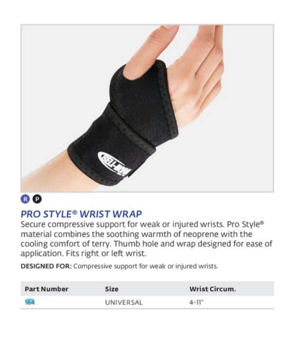 DJO Bell-Horn Prostyle Wrist Wrap Universal