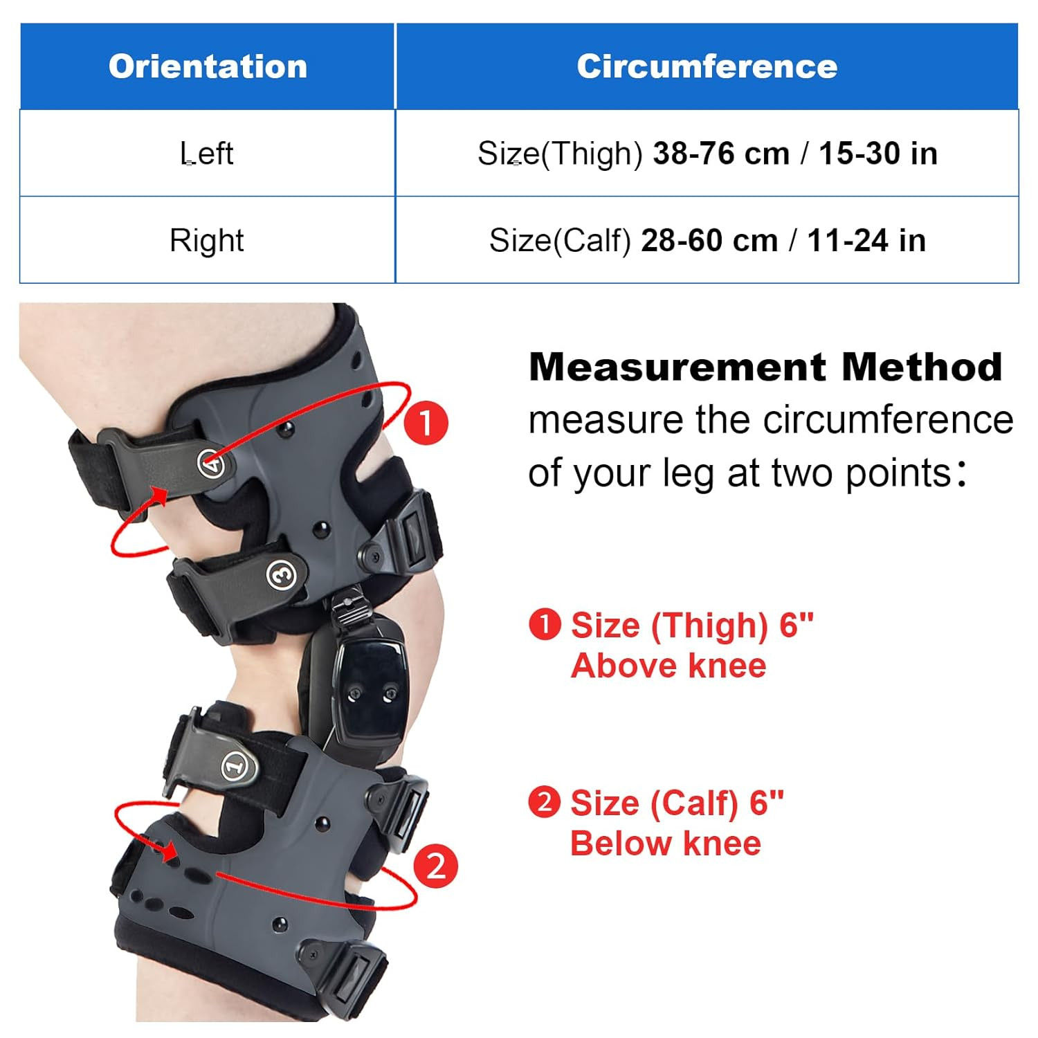 OA Unloader Knee Brace- Unloader Knee Brace for Osteoarthritis, Arthritis Pain,