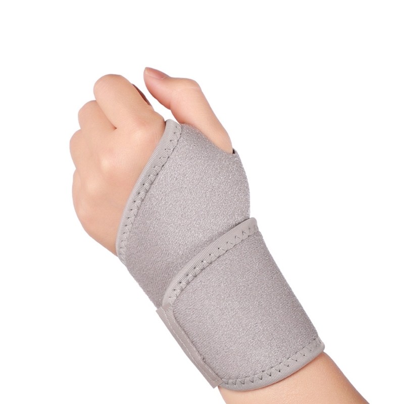 Elastic Wrist Brace Adjustable Wrist Compression Wrap for Gym Fitness Badminton