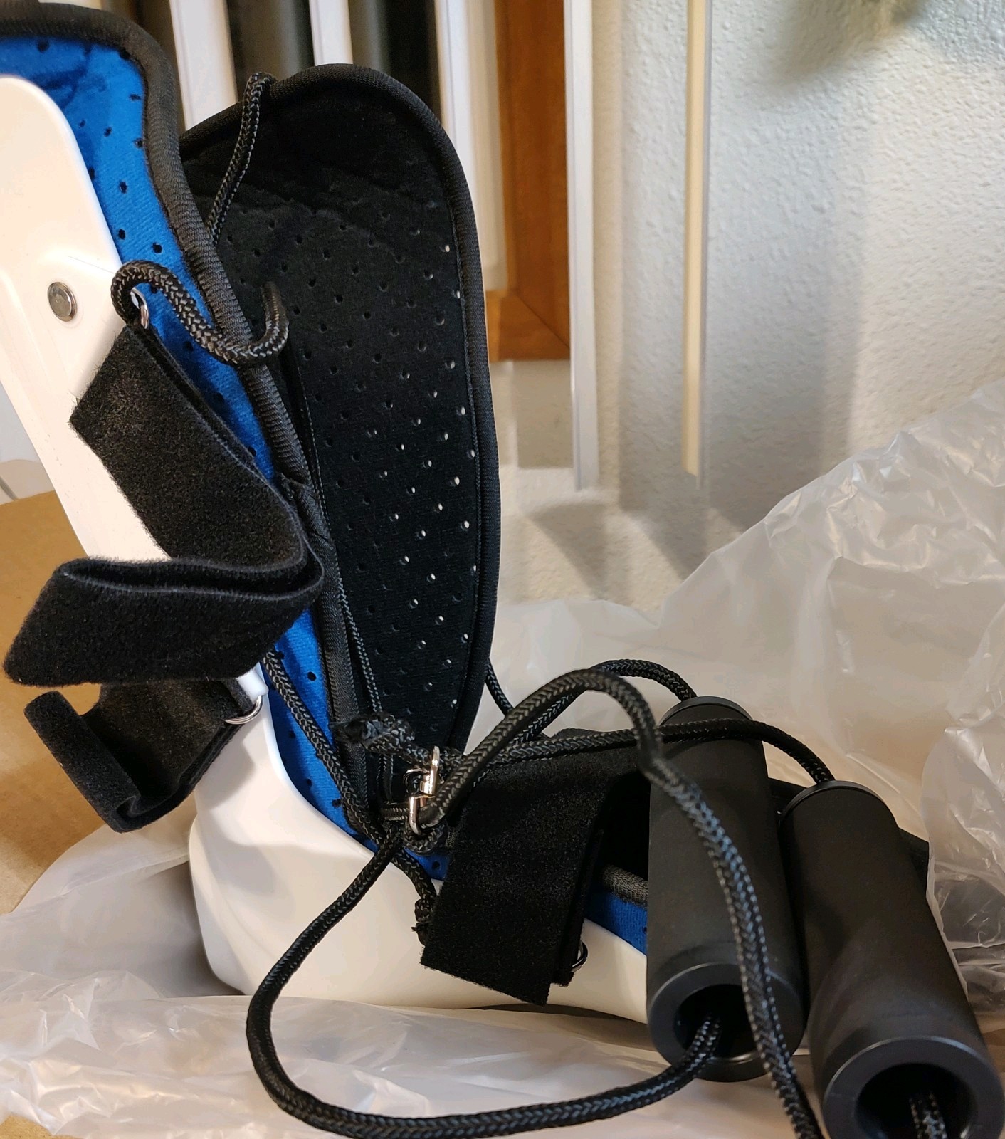 Knee Replacement Recovery Aid Left Foot Ankle,Calf Brace 3 straps NEW x004RND3RJ