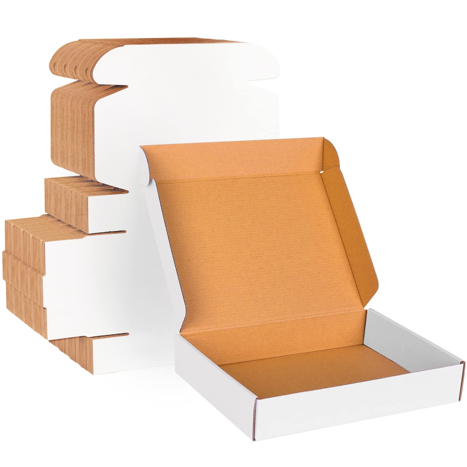 11x8x2 White Cardboard Boxes – 30 Pack Shipping for 11 x 8 x 2,