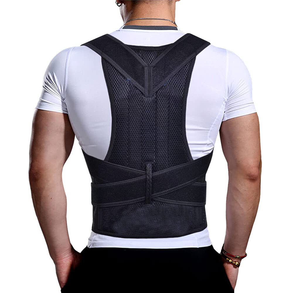 Posture Corrector Chest Support Belt Back Shoulder Therapy Humpback Brace Vest