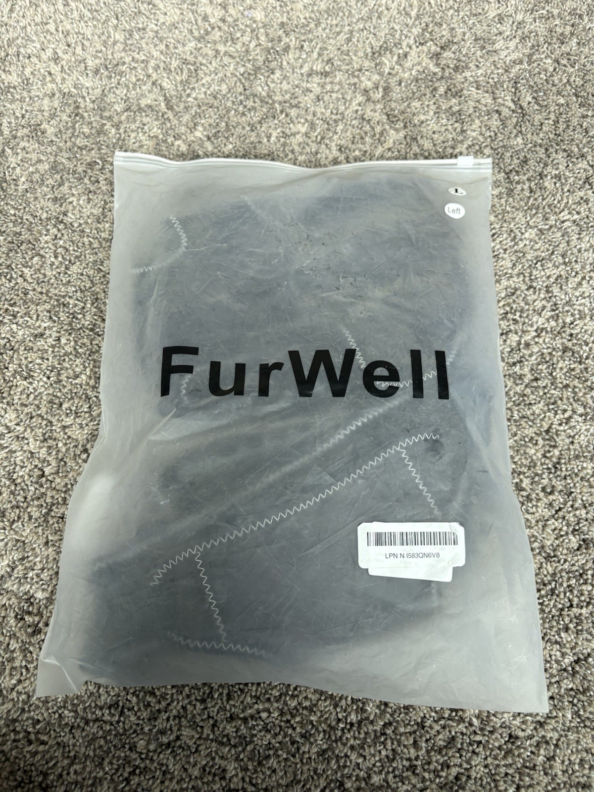 FURWELL DOG ACL CCL KNEE BRACE REAR LEFT LEG W/ HARNESS SIZE L NEW