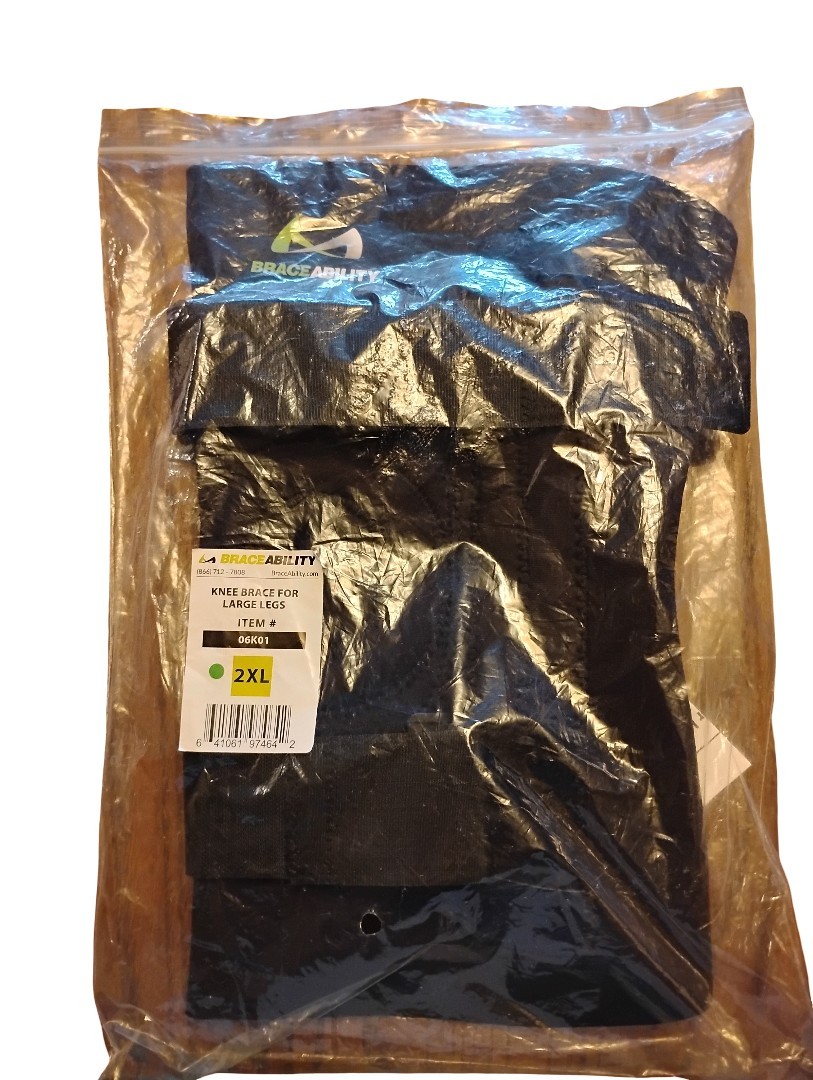 Braceablity Knee Support Brace For Large Legs Size 2XL