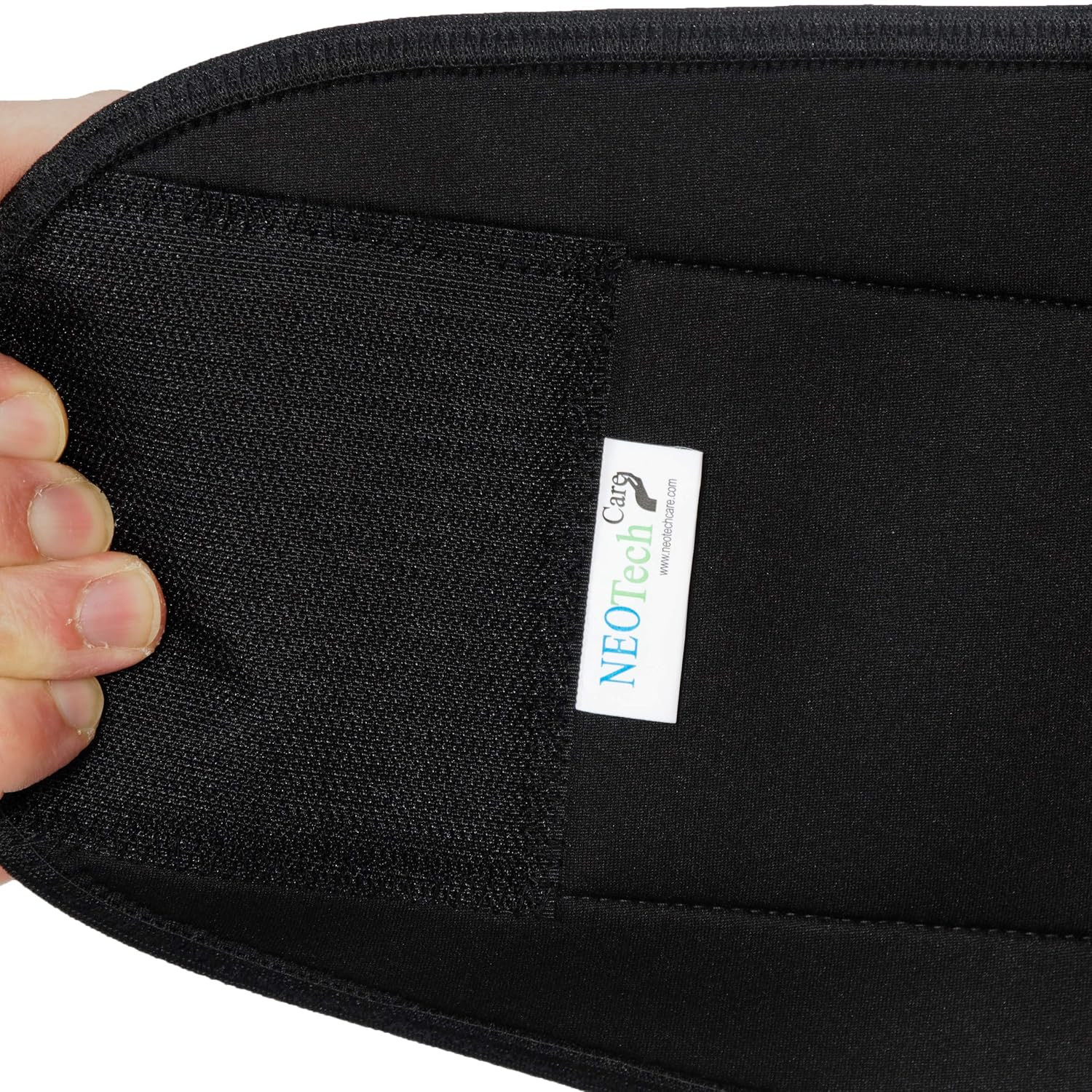 Neoprene Back Brace for Men or Women – Adjustable & Breathable Lumbar Support Be