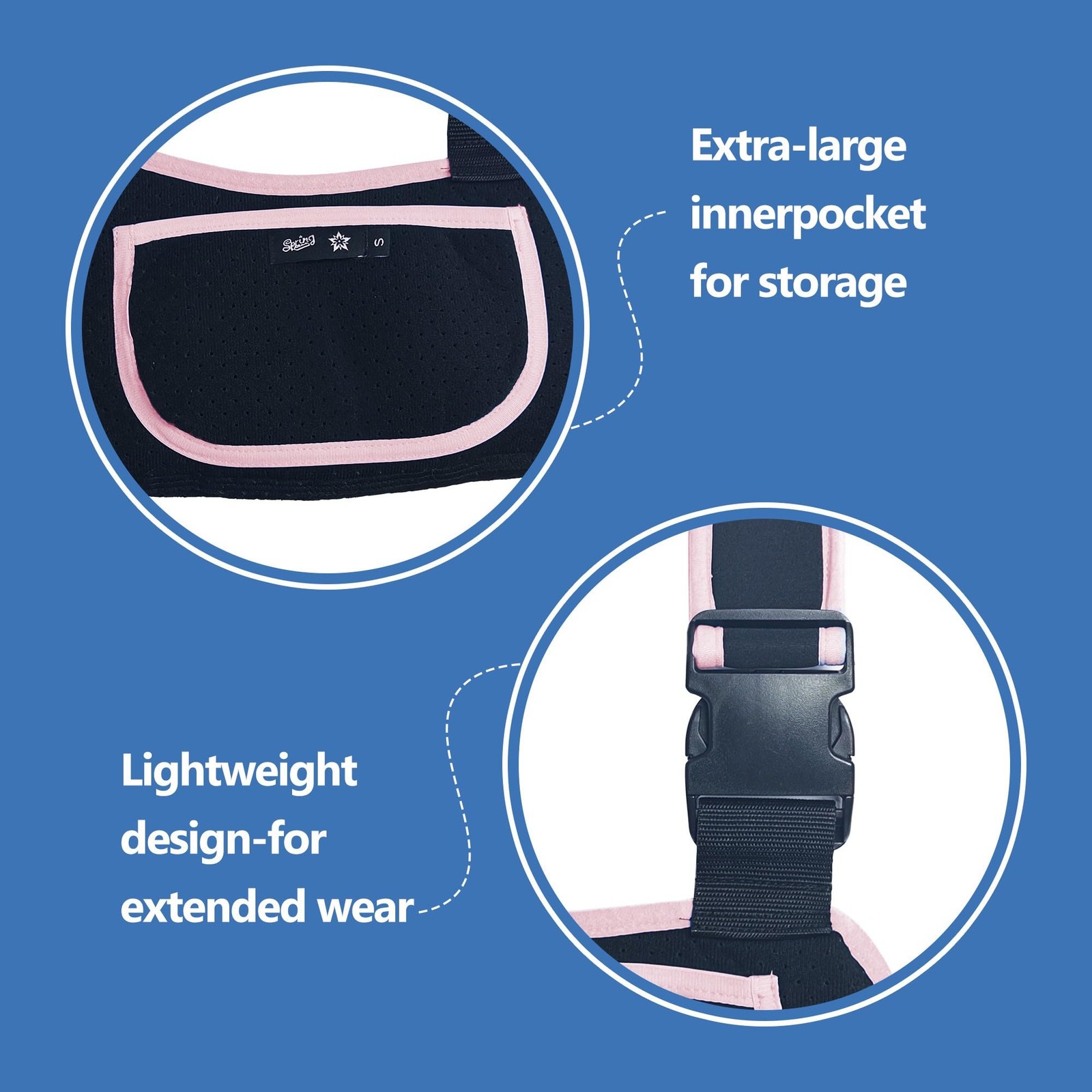 Arm Sling Shoulder Immobilizer Rotator Cuff Support Brace Adjustable Set