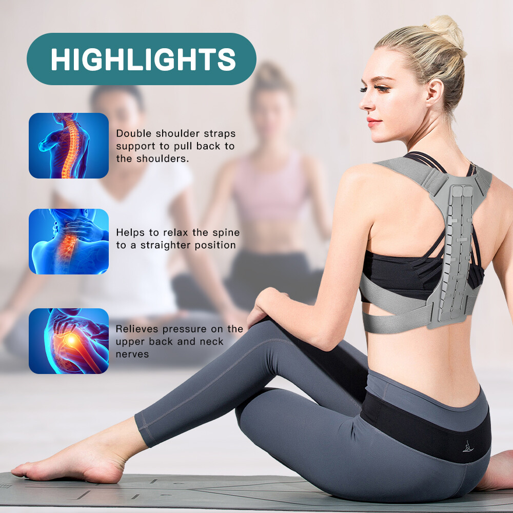 Back Posture Correction Corrector Back Support Shoulder Brace Belt For Men Women