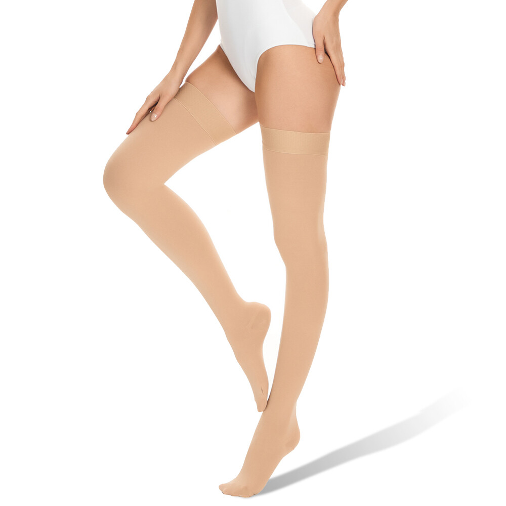 30-40mmHg Compression Stockings Thigh High Medical Support Prevent Varicose Vein