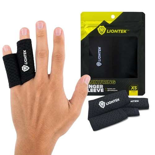 Pinky-Ring Flow Finger Sleeve V3 Pair — Joint Support & X-Small Pinky-ring