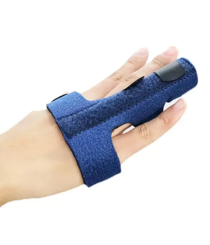 MALLET CORRECTOR RELIEF TRIGGER FINGER SPLINT BRACE STRAIGHTENING CURVED LOCKED