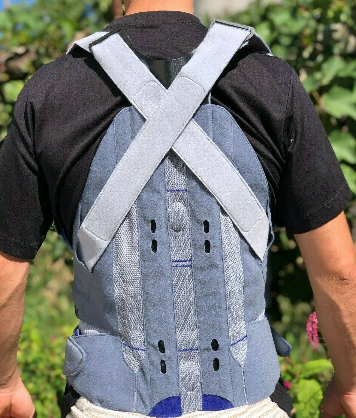 Bauerfeind Softec Dorso Short Back Spine Support Corset Posture Corrector Size 2