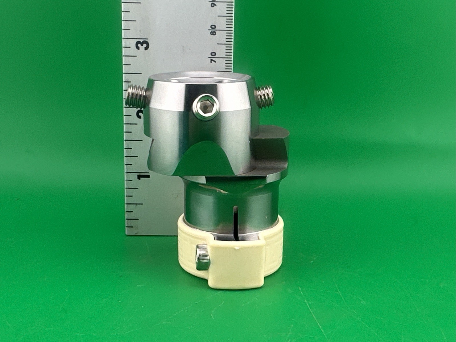 Prosthetic Leg Offset Female Receiver & Tube Clamp Adapter Part Component.