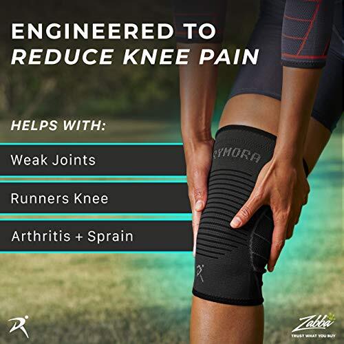 Rodilleras Gym Para El Dolor Levantar Pesas Deportivas Compresion Rodillera, XL: