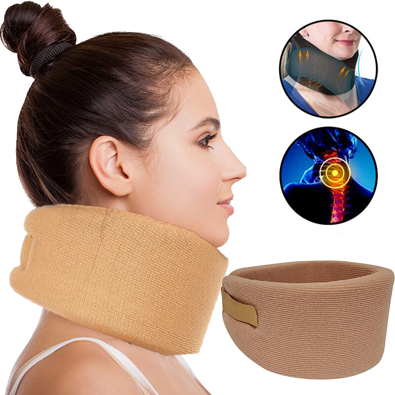 Adjustable Cervical Collar Neck Traction Firm Foam Brace Support Pain Relief US