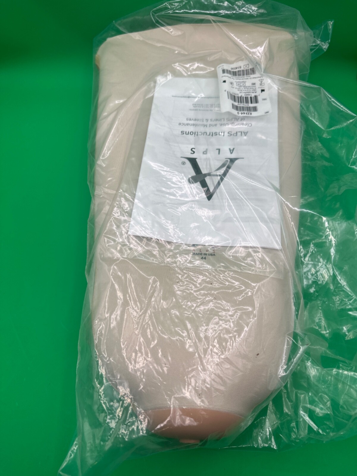 Alps ez flex locking prosthetic liner. Size 44. 3mm thickness. EZF44-3.
