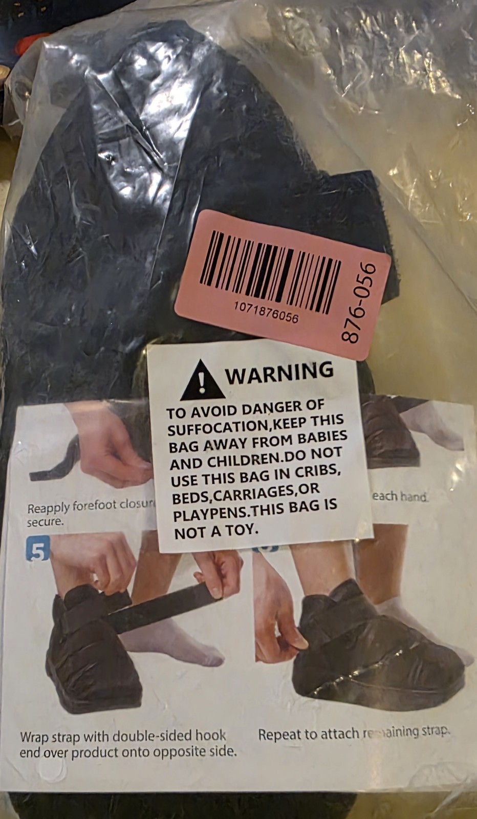 Closed Toe Medical Shoe Size S