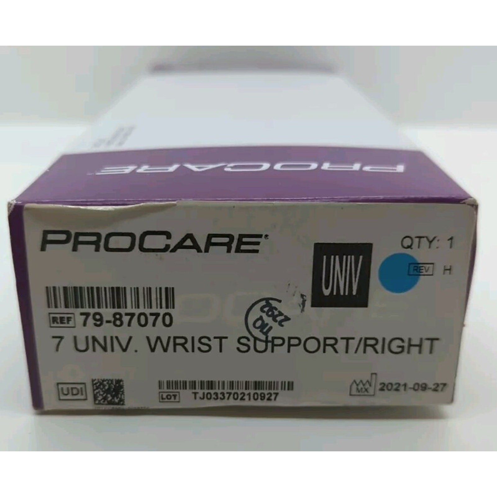 ProCare 7″ Universal Wrist Support Right Hand # 79-87070 New In Box