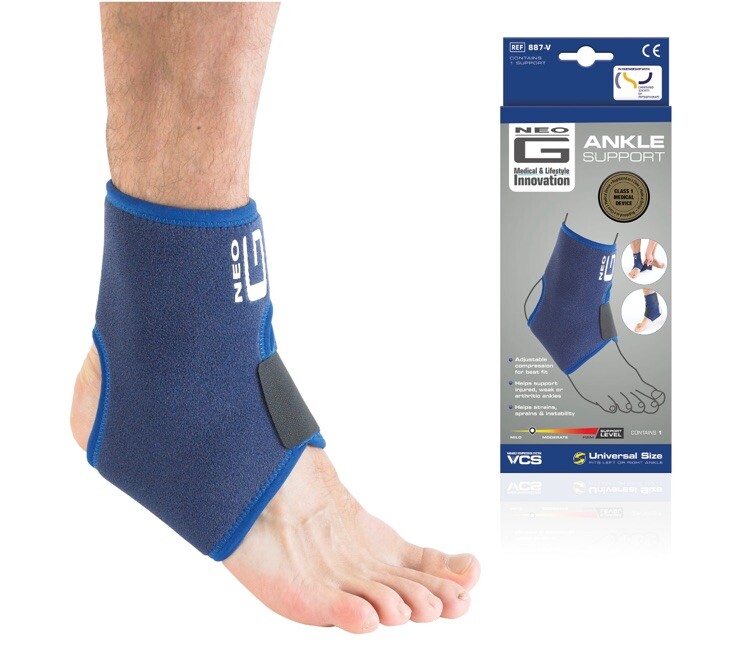 (2 CT) Neo G Ankle Support, Universal Size 887-V Opened Boxes / NEW / See Photo