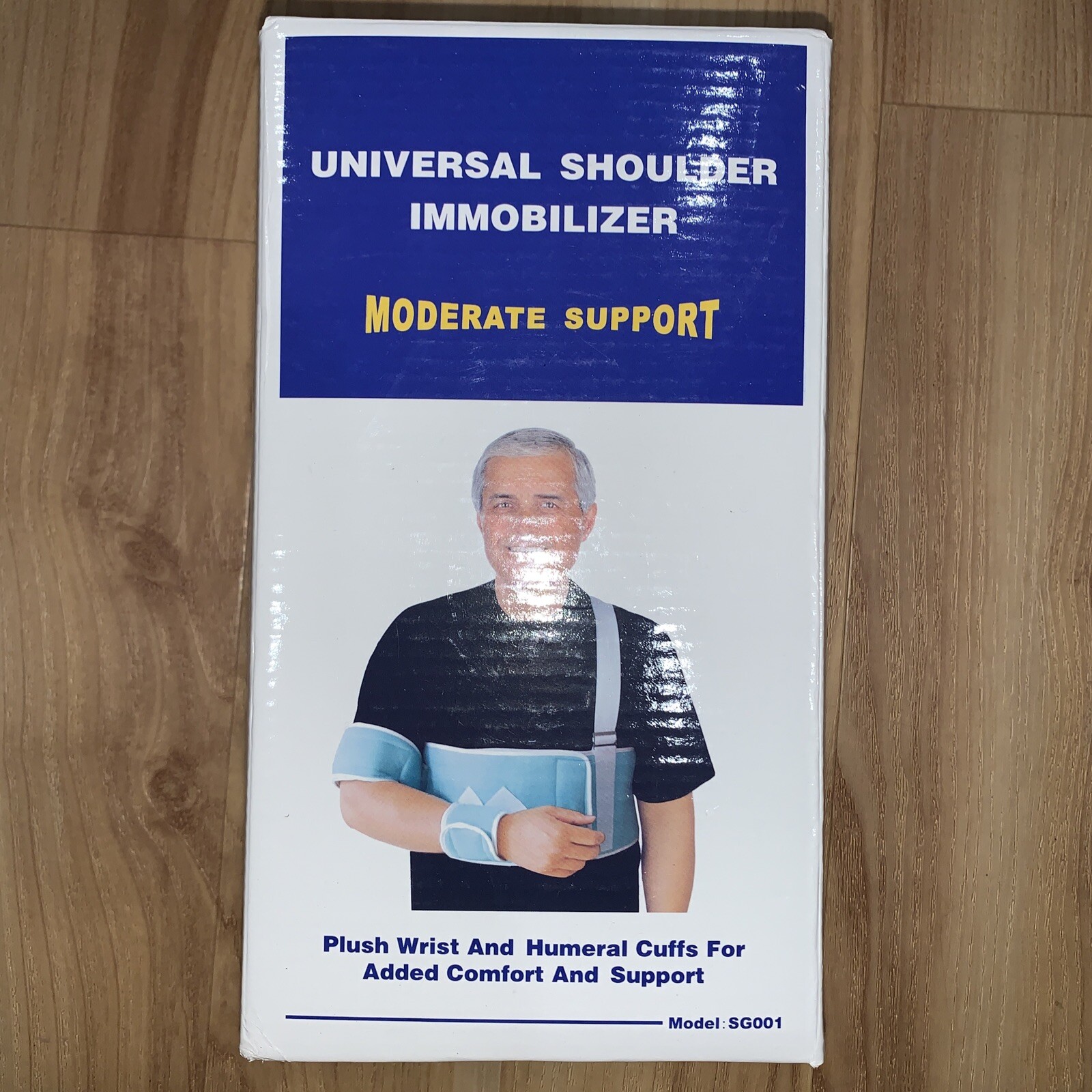 UNIVERSAL SHOULDER IMMOBILIZER MODERATE SUPPORT – MODEL SG001 – UP TO 52″ CHEST