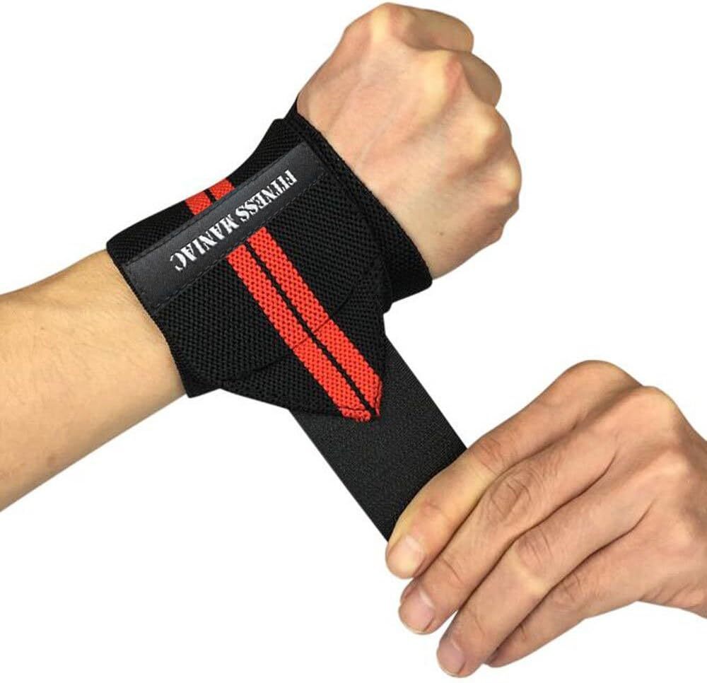 Hinged Knee Brace for Men Women Support Swollen ACL with Wrist Wraps Pair