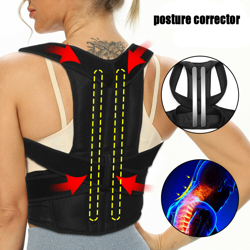 Safety Posture Corrector Secure Work Adjustable Heavy Lifting Back Support Belt
