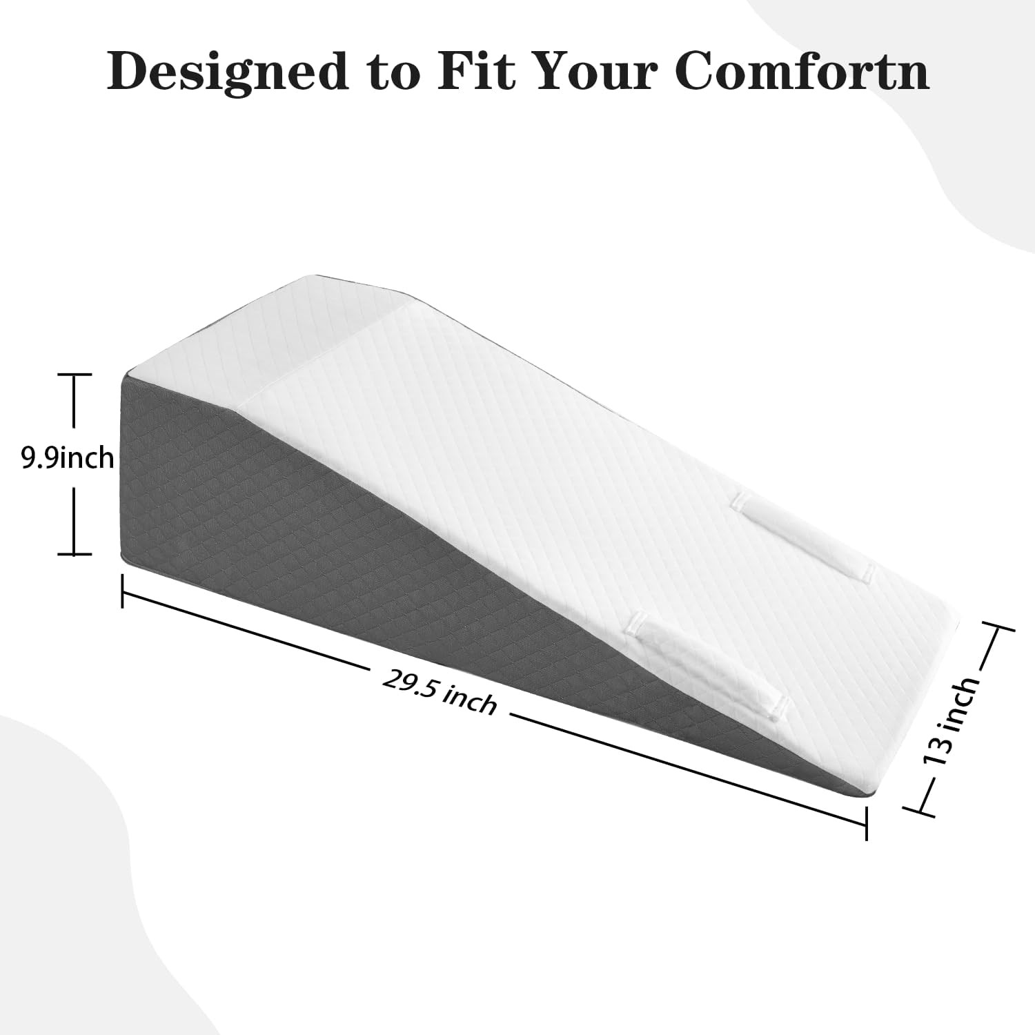 Leg Elevation Pillow for after Surgery – Knee Surgery Recovery Leg Support Pillo