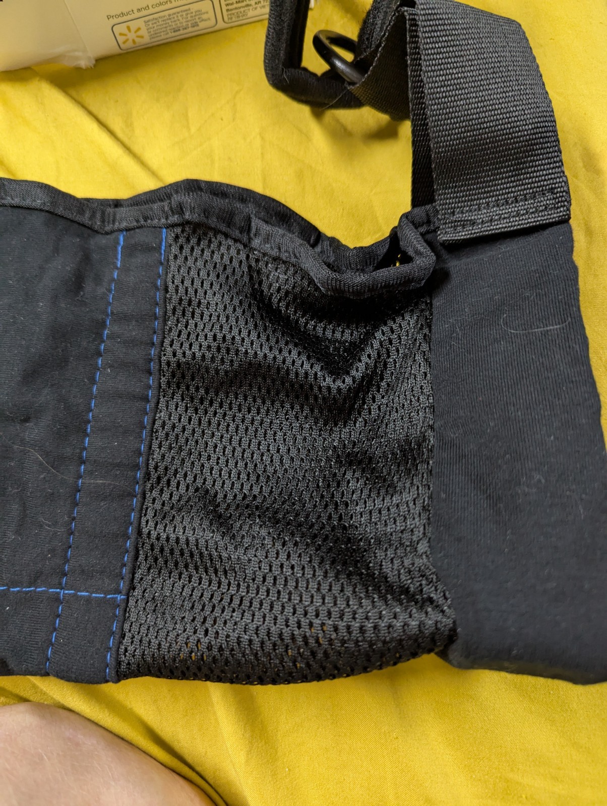 arm sling adult size adjustable left or right arm black new