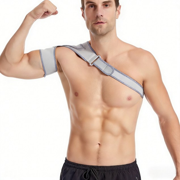 Kinetix Compression Shoulder Brace -Adjustable chest and arm straps