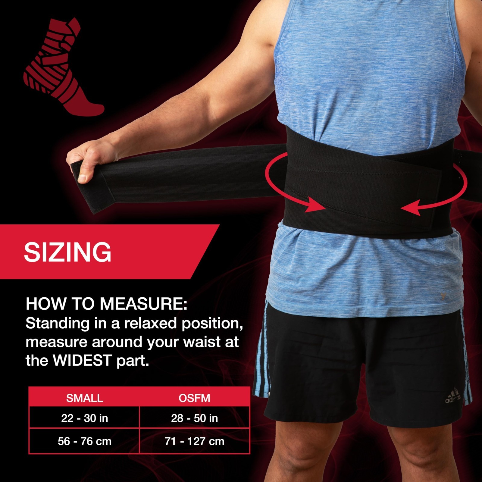 Adjustable Back Brace for Upper & Lower Back Pain Relief, Support for Sciatica,