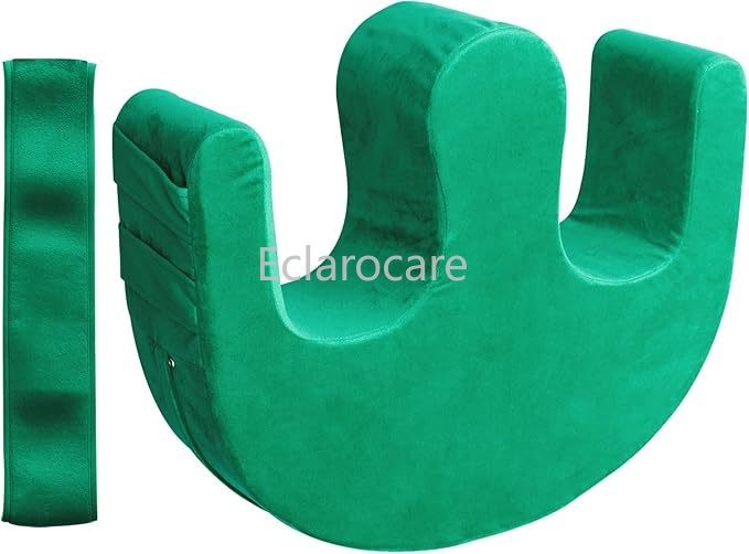 1x Bedridden Patient Turning Device with Fixing Strap Elderly Assistance Product