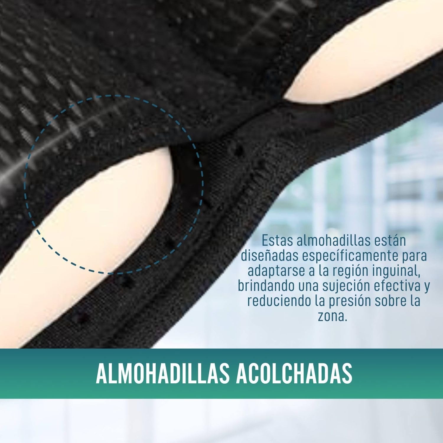 Hernia Support Brace Truss Double Inguinal Belt 2 Removable Pads & Groin Straps