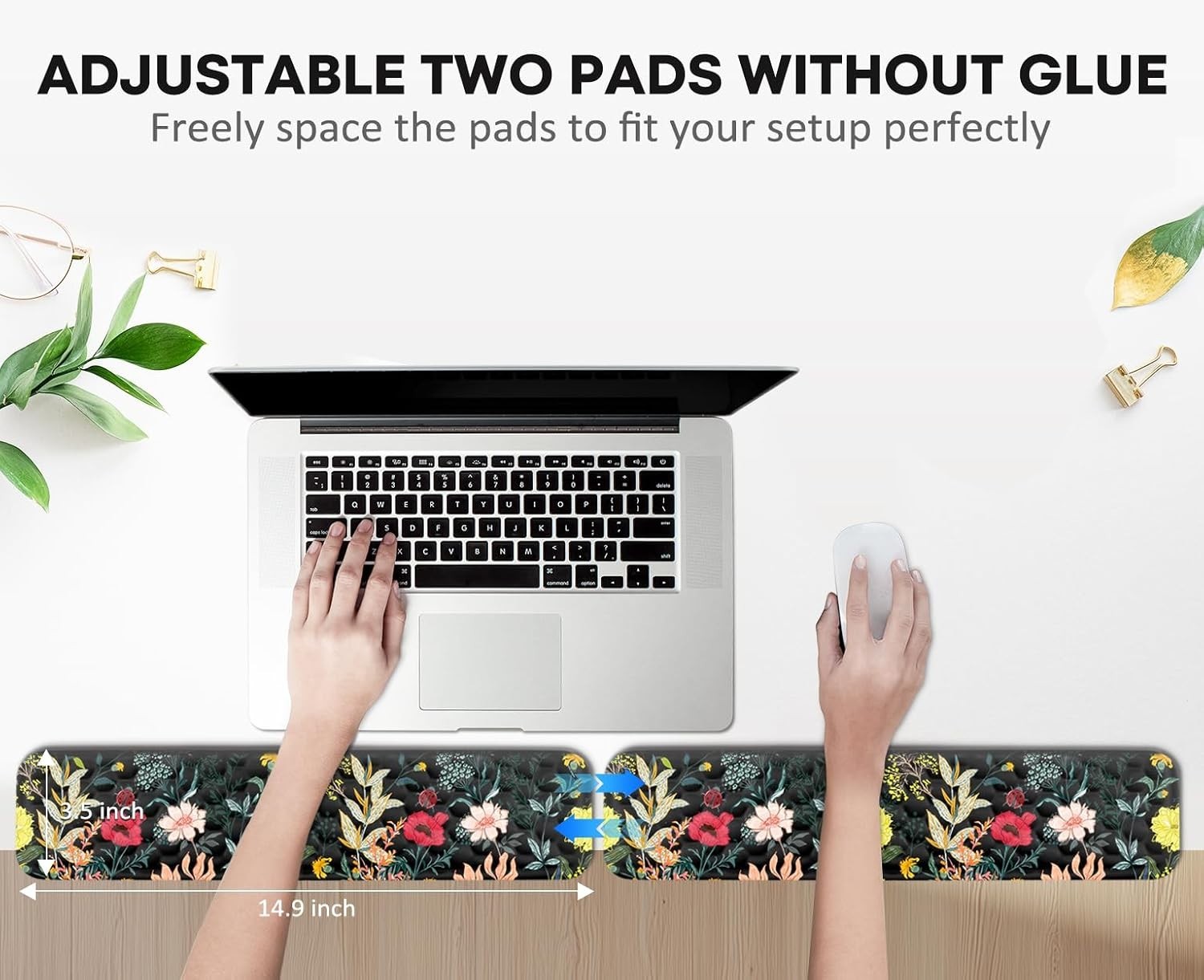 Comfortable Ergonomic Elbow Cushions – Ideal for Office and Gaming Use (2 Pack)