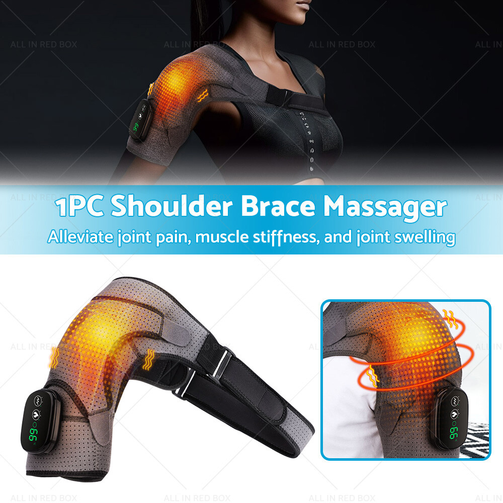 Heated Shoulder Brace Massage Rotator Cuff Support Suitable for Universal