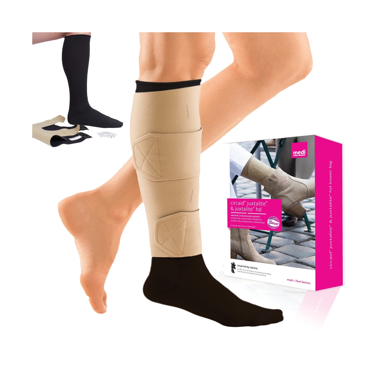 circaid Juxtalite Lower Leg System Designed for Compression and Easy Use Smal…