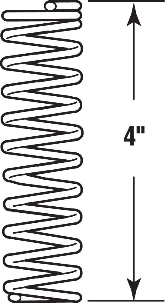 Versatile Compression Springs, 0.080 GA, Nickel-Plated for Indoor/Outdoor Use