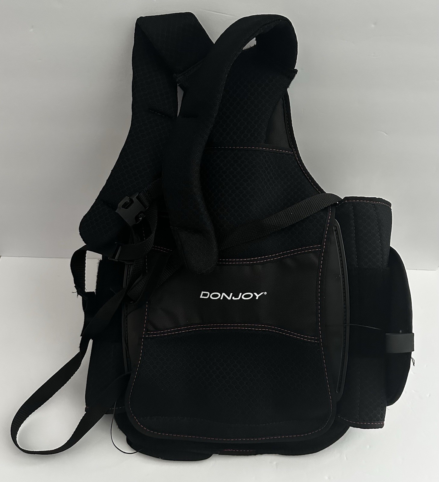DonJoy IsoFORM Back Brace L/XL Black 456/457 Adjustable Lumbar Support Stabilize